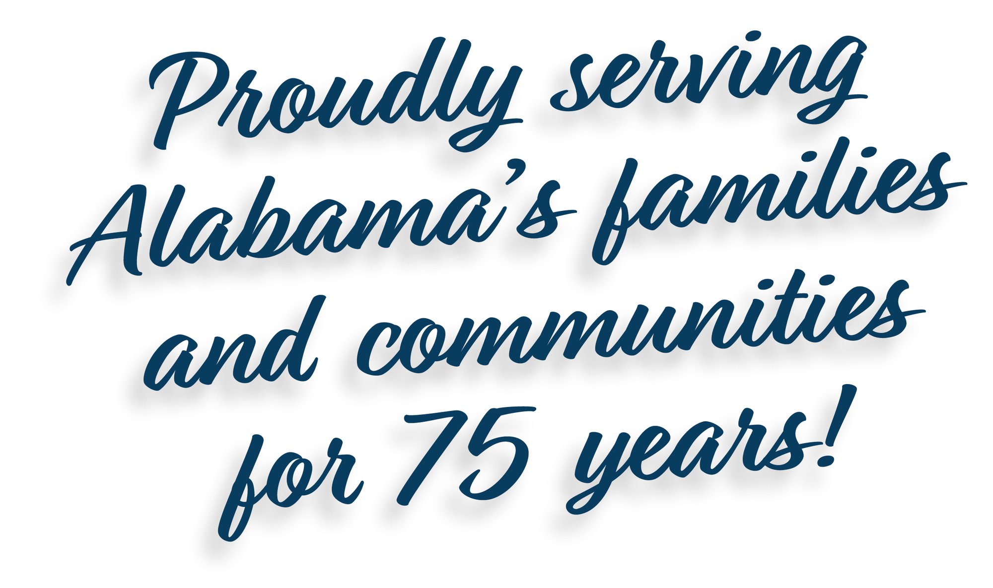 75th Font White Crop