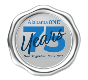 AlabamaONE_75Years_Logo