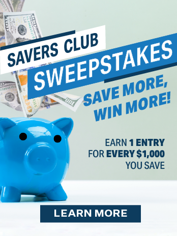 Savers Club Sweepstake What's New