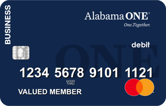 Alabama ONE Business Debit Card