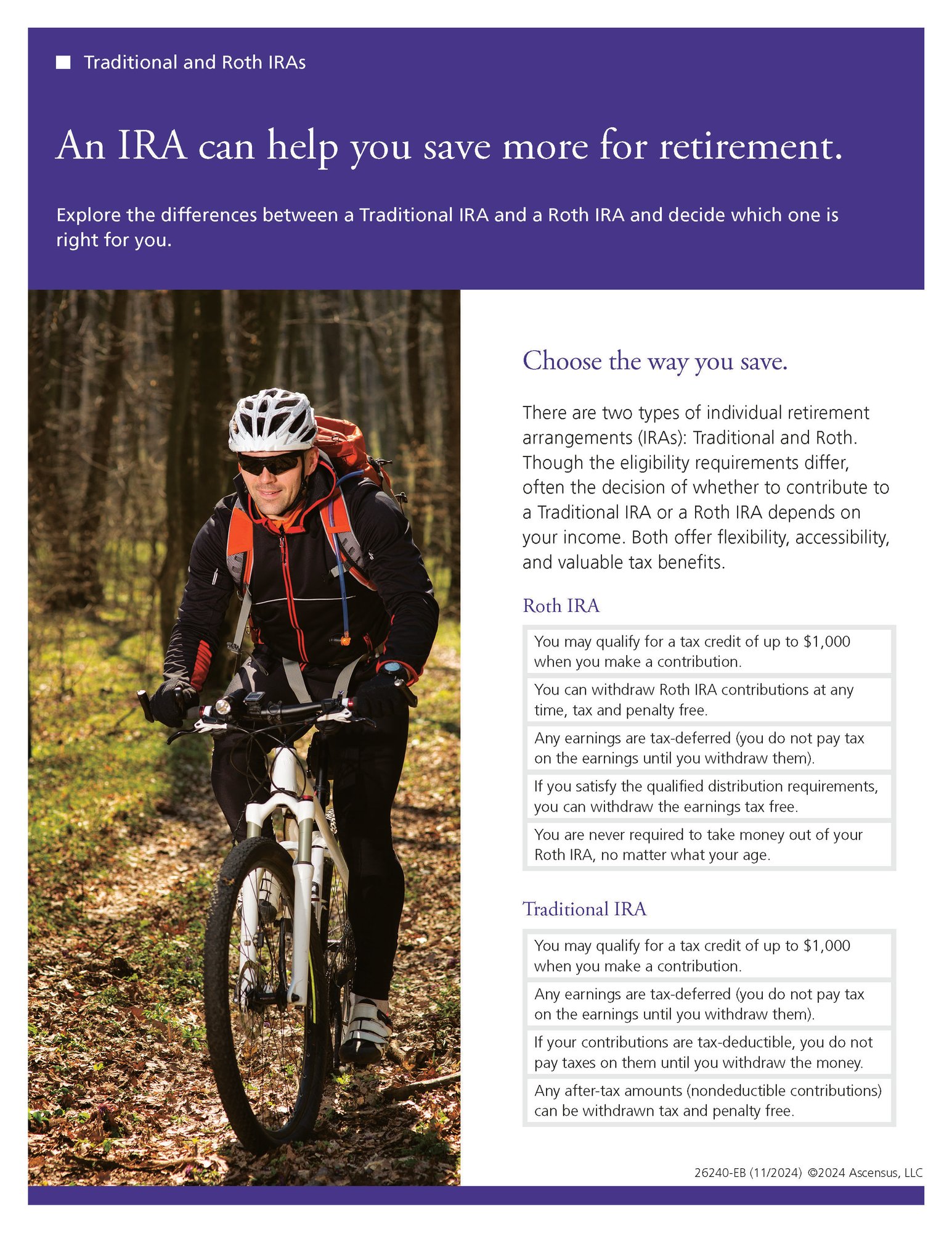 Traditional and Roth IRAs – An IRA can help you save more for retirement__Page_1