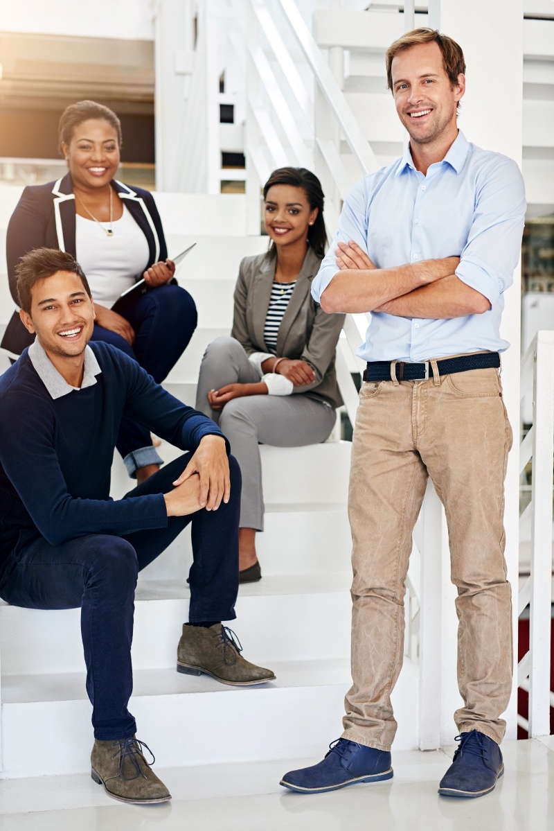 portrait-of-a-group-of-coworkers-in-a-stairwell-in-2023-11-27-05-10-38-utc
