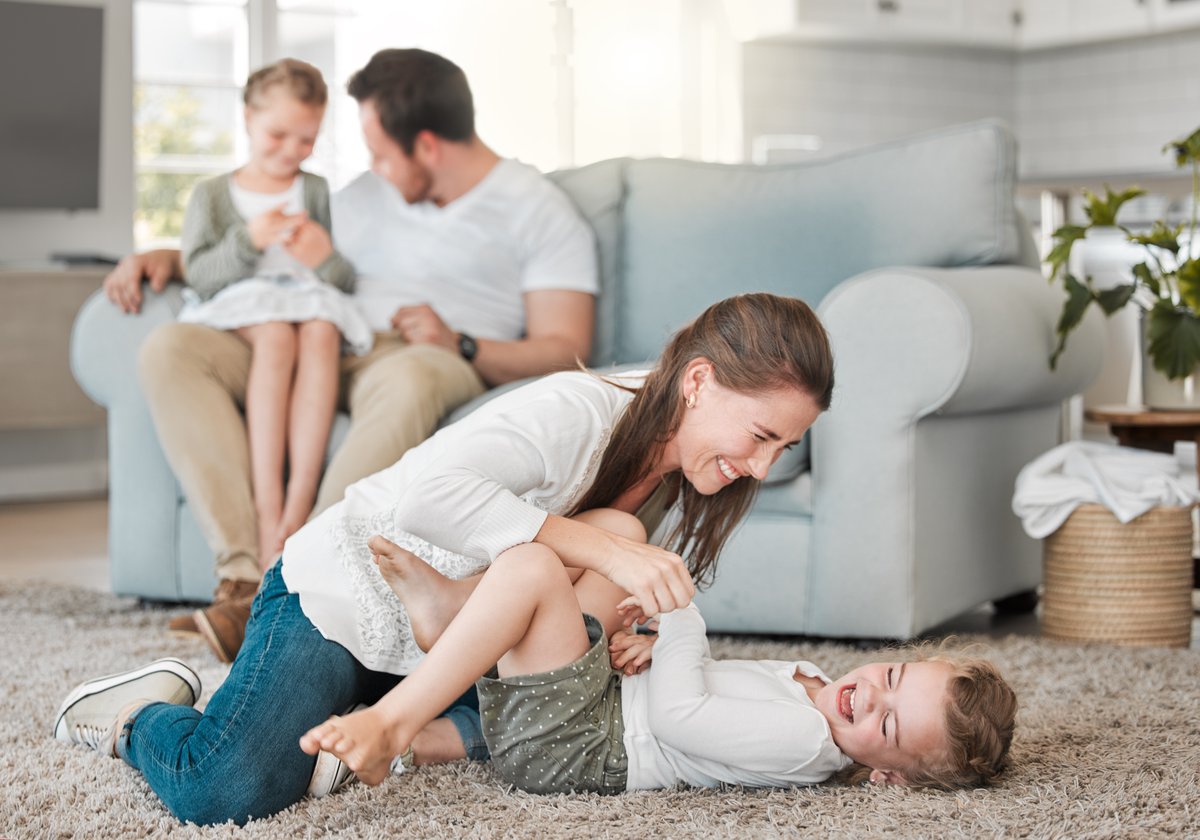 young family
